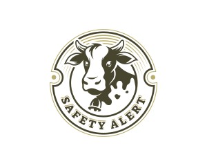 Cattle Livestock Cow logo design