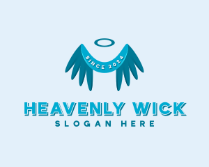 Holy Wings Retreat logo design