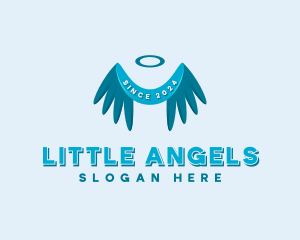 Holy Wings Retreat logo design