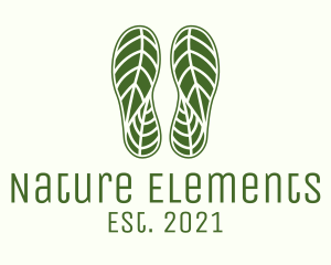 Nature Footprint logo design