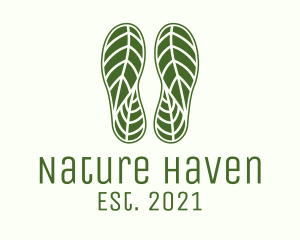 Nature Footprint logo design