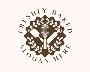 Whisk Pastry Baking logo design