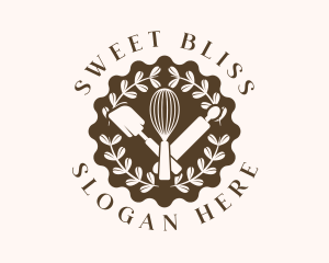 Whisk Pastry Baking logo design