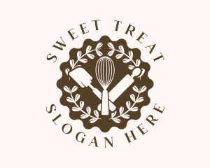 Whisk Pastry Baking logo design