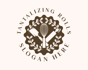 Whisk Pastry Baking logo design