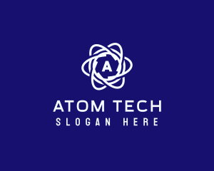 Atom Orbit Science logo design