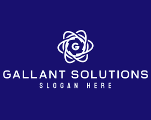 Atom Orbit Science logo design