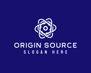 Atom Orbit Science logo design