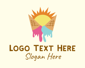 Summer Melting Ice Cream logo