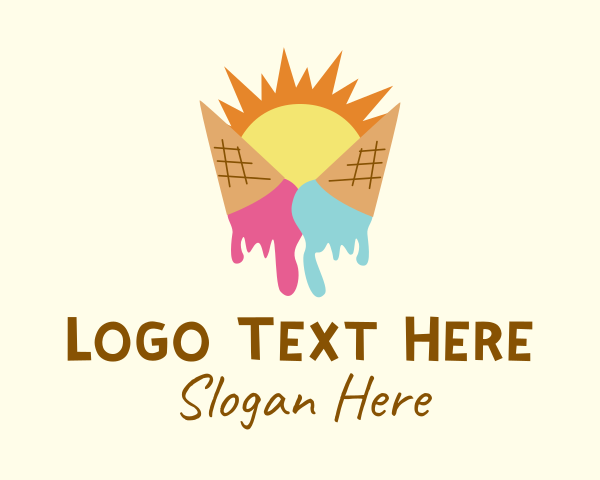 Ice Cream Store logo example 4