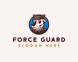 Security Guard Goat logo design