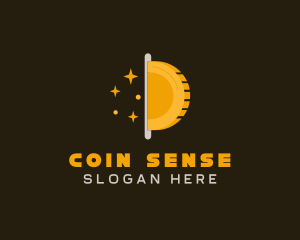 Coin Money Rebate logo design