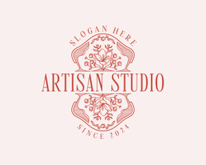 Botanical Flower Garden logo design