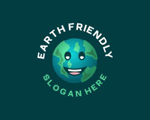 Happy Planet Earth logo design