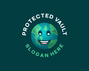 Happy Planet Earth logo design