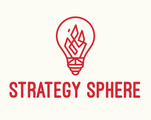 Campfire Light Bulb  logo