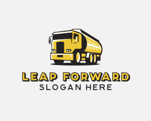 Tank Truck Forwarding Transport logo design