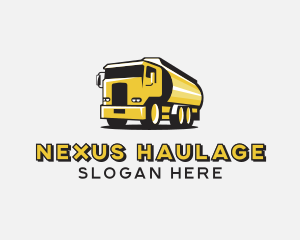 Tank Truck Forwarding Transport logo design