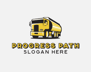 Tank Truck Forwarding Transport logo design