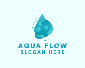 Sanitation Water Liquid  logo