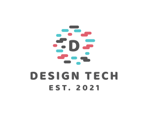 Memphis Tech Design logo design