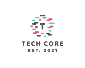 Memphis Tech Design logo design