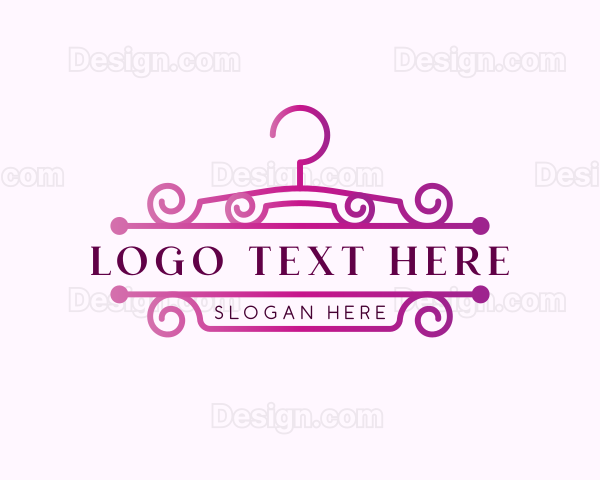 Fashion Boutique Hanger Logo