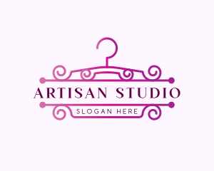 Fashion Boutique Hanger logo design