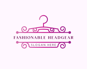 Fashion Boutique Hanger logo design