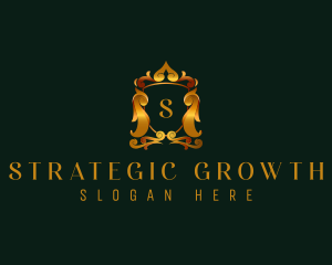 Luxury Crest Shield logo