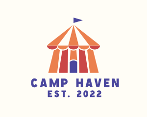 Circus Carnival Tent logo