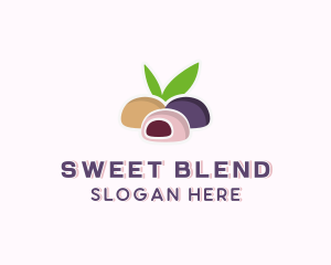 Sweet Mochi Dessert logo design