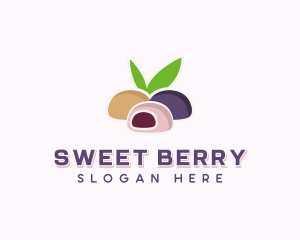 Sweet Mochi Dessert logo design