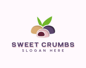 Sweet Mochi Dessert logo design