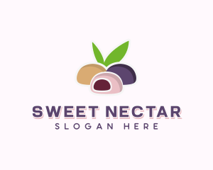 Sweet Mochi Dessert logo design