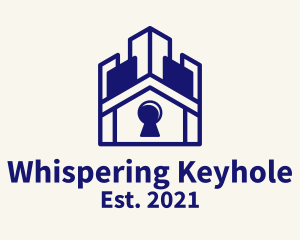 Keyhole Home Listing  logo design