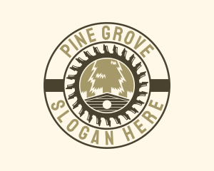 Pine Wood Cabin logo