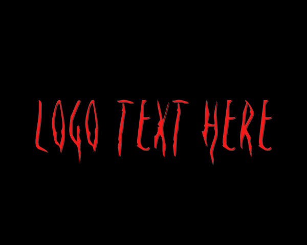 Bloody logo example 2