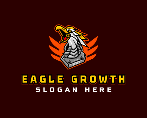 Mecha Eagle Gaming logo design