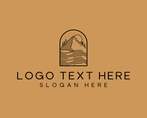 Mountain Peak Hiking logo