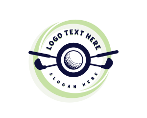 Golf Club Sport Ball Logo