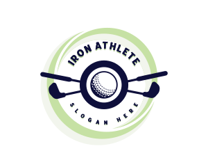 Golf Sports Team logo design