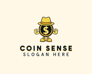 Dollar Coin  logo design