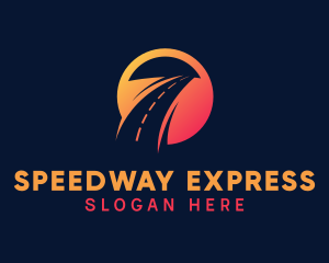 Gradient Road Highway logo