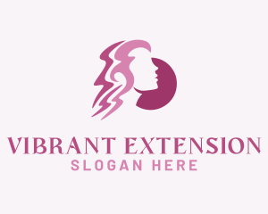 Woman Hair Salon logo design