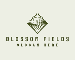  Agriculture Farm Field logo design