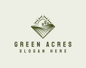  Agriculture Farm Field logo design