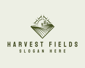  Agriculture Farm Field logo design