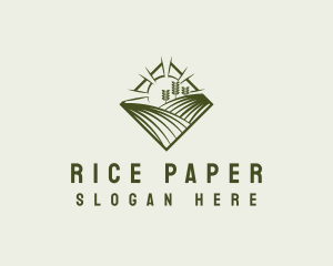  Agriculture Farm Field logo design