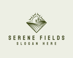  Agriculture Farm Field logo design